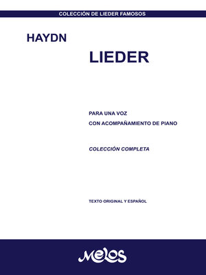 cover image of Lieder